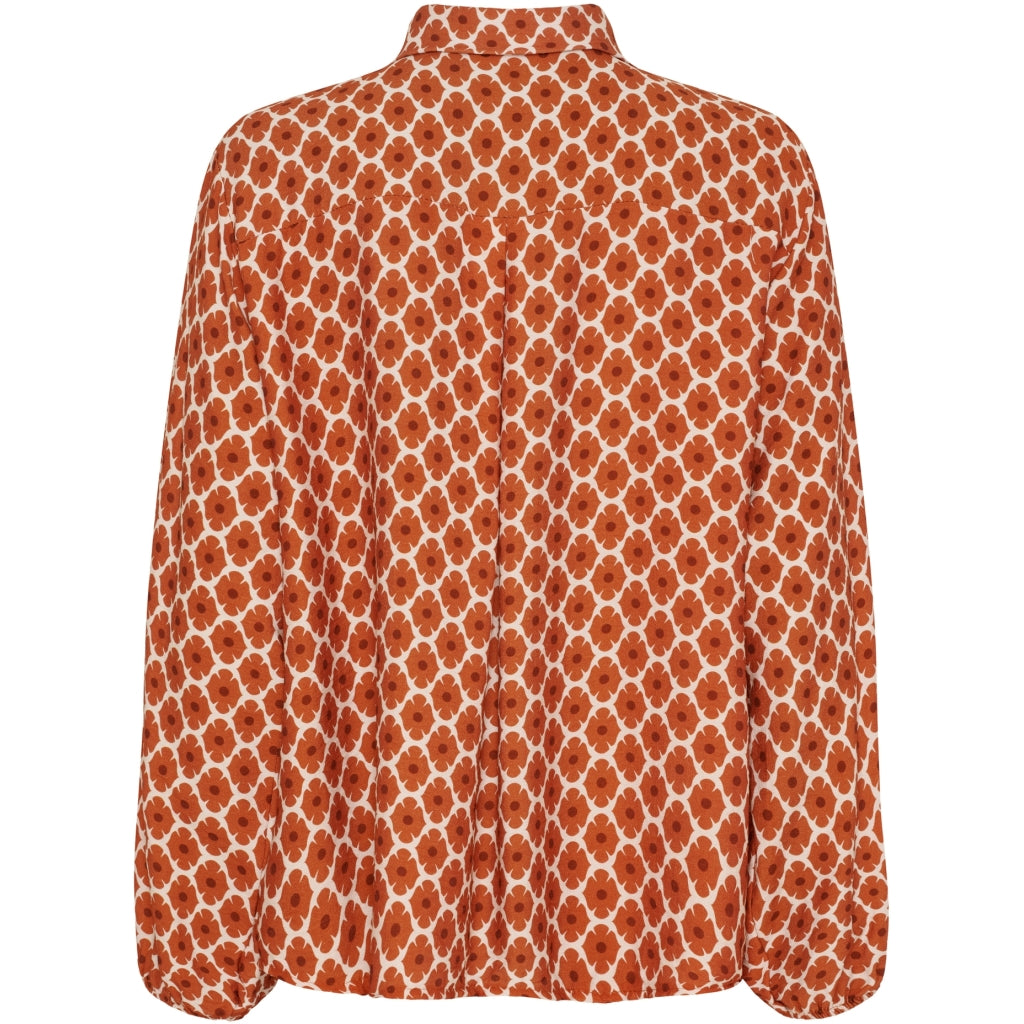 MARTA DU CHATEAU Marta du Chateau dame skjorte MdcAntares 7706 Shirt Coccio2158tpl