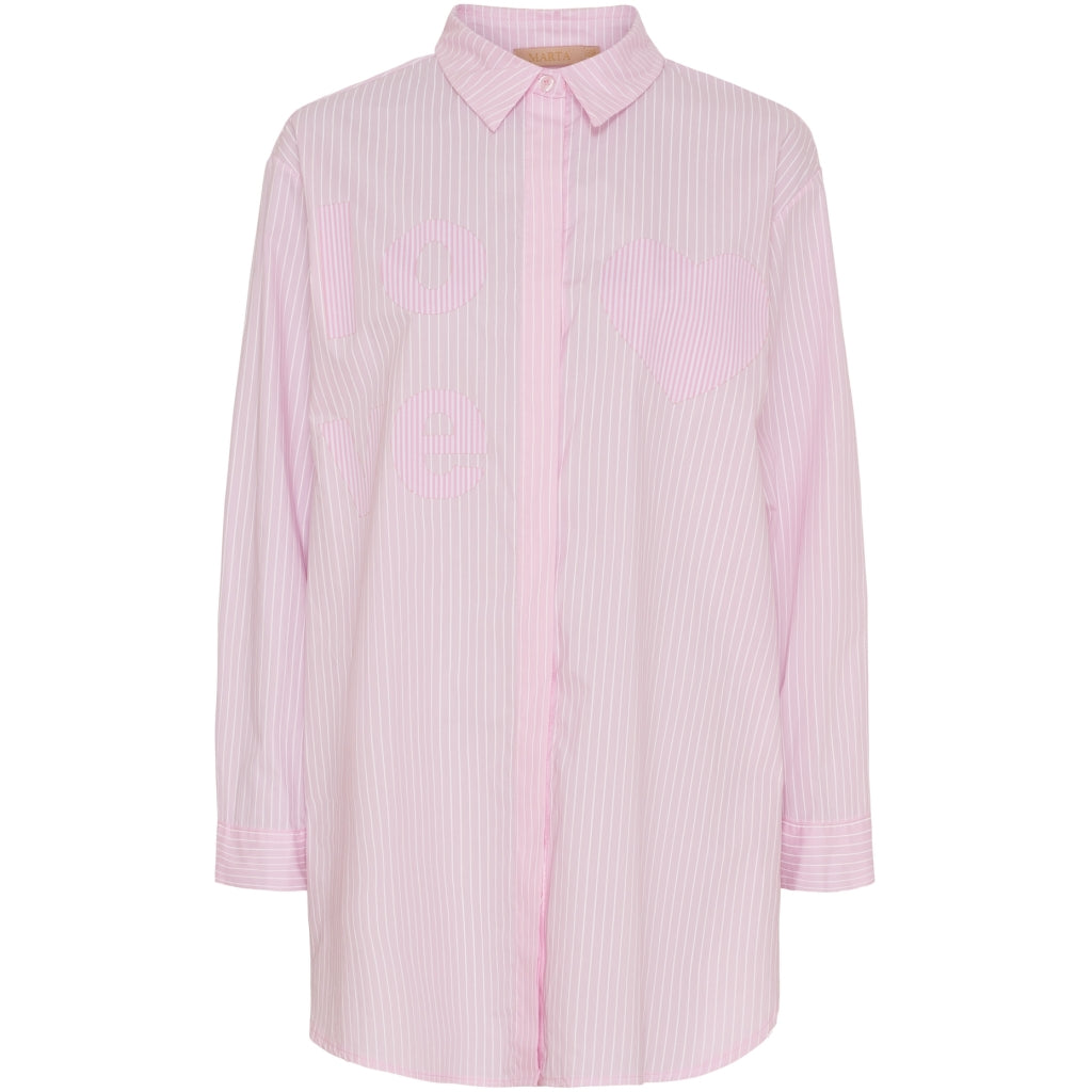 MARTA DU CHATEAU Marta du Chateau dame skjorte MdcCanelle 249320 Shirt Pink49