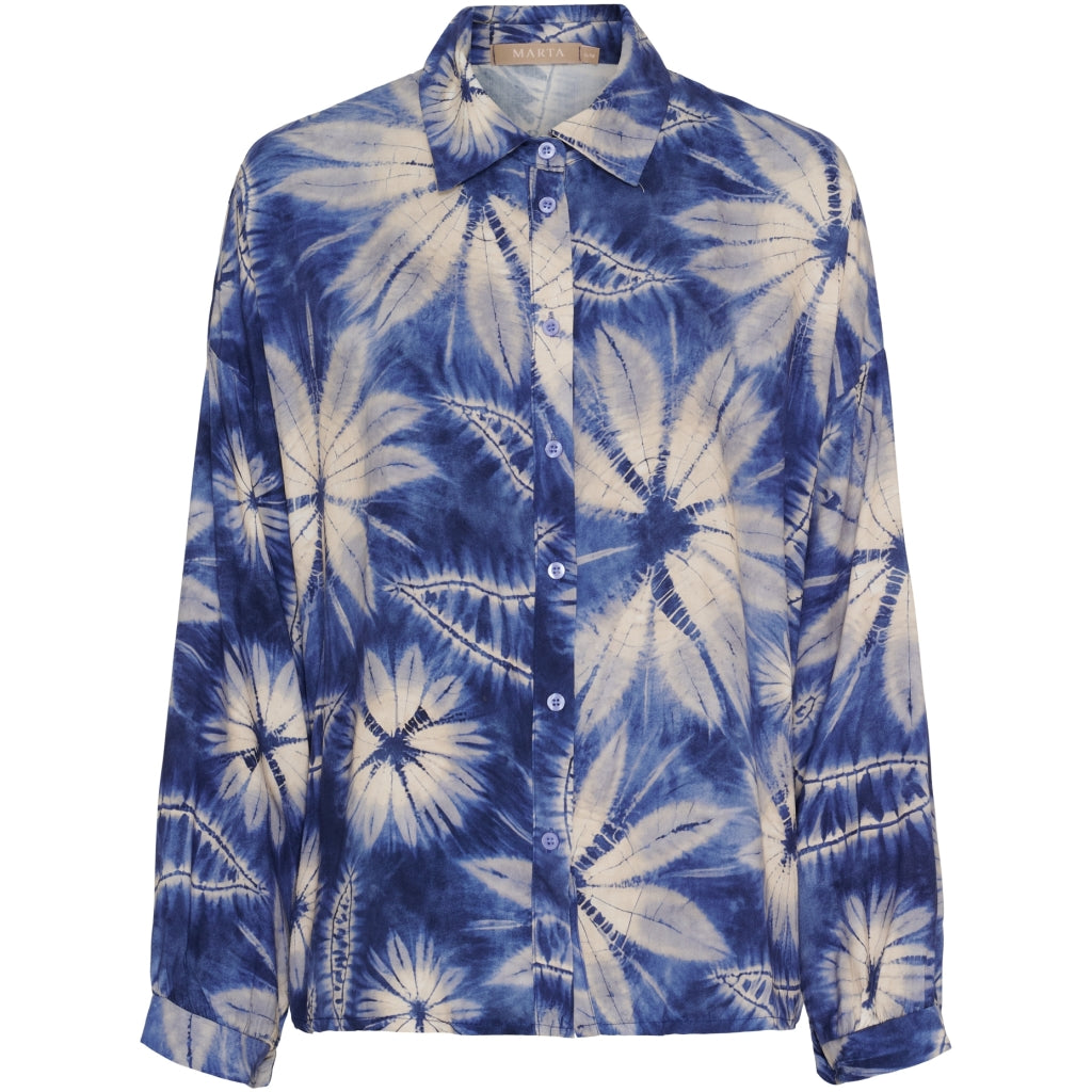 MARTA DU CHATEAU Marta du Chateau dame skjorte MdcCapri 2615 Shirt JeansEG929TD