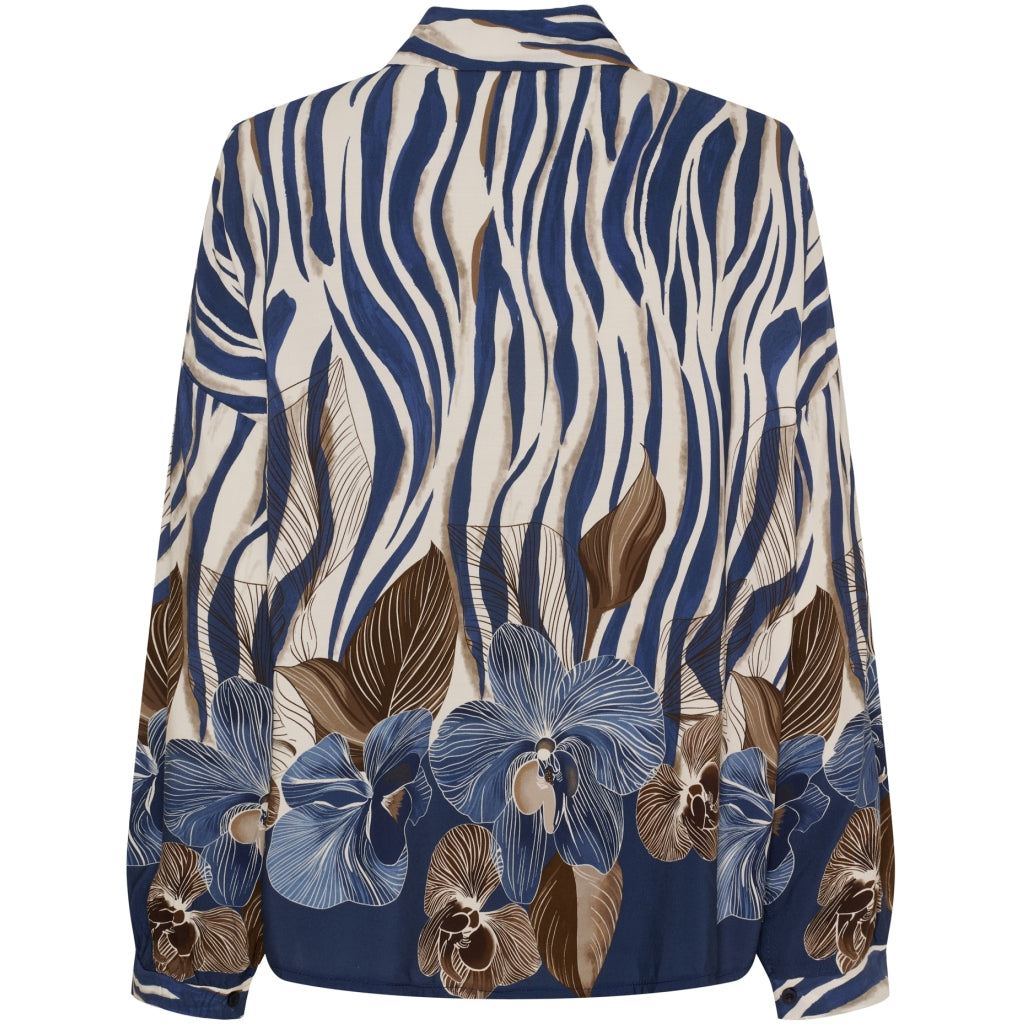 MARTA DU CHATEAU Marta du Chateau dame skjorte MdcCapri 2615 Shirt JeansPH1344B