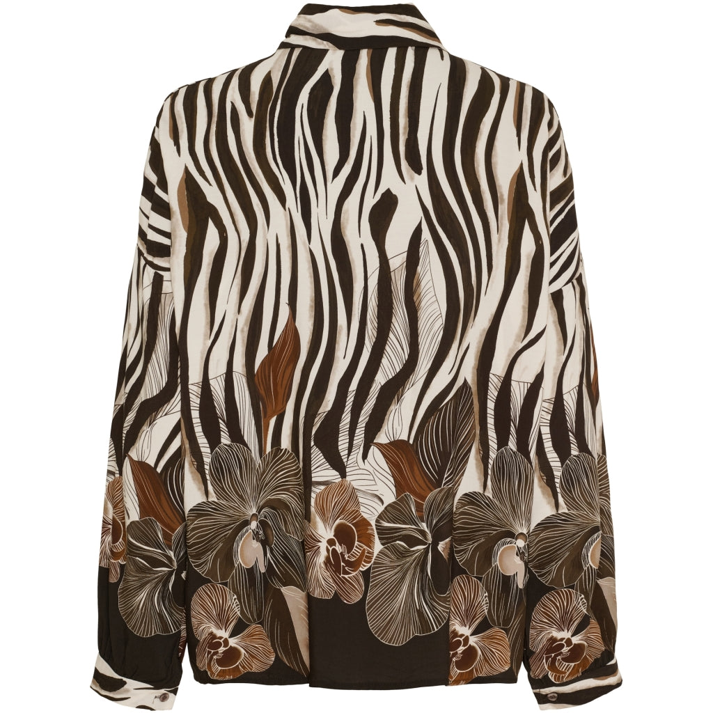 MARTA DU CHATEAU Marta du Chateau dame skjorte MdcCapri 2615 Shirt MoroPH1344DB