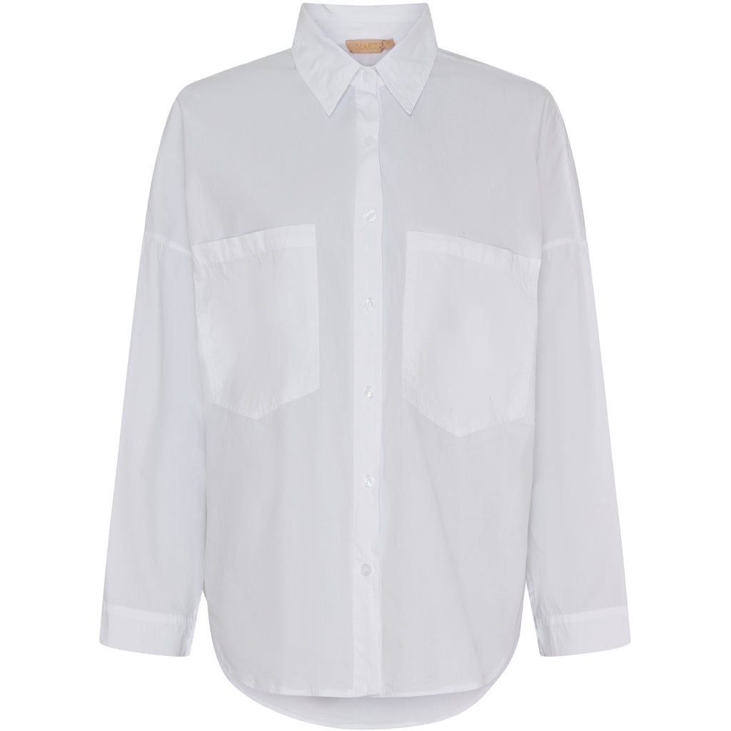 MARTA DU CHATEAU Marta du Chateau dame skjorte MdcCecile 85530 Shirt White