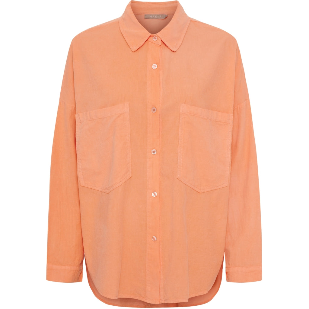 MARTA DU CHATEAU Marta du Chateau dame skjorte MdcColine 258037 Shirt Salmone2194