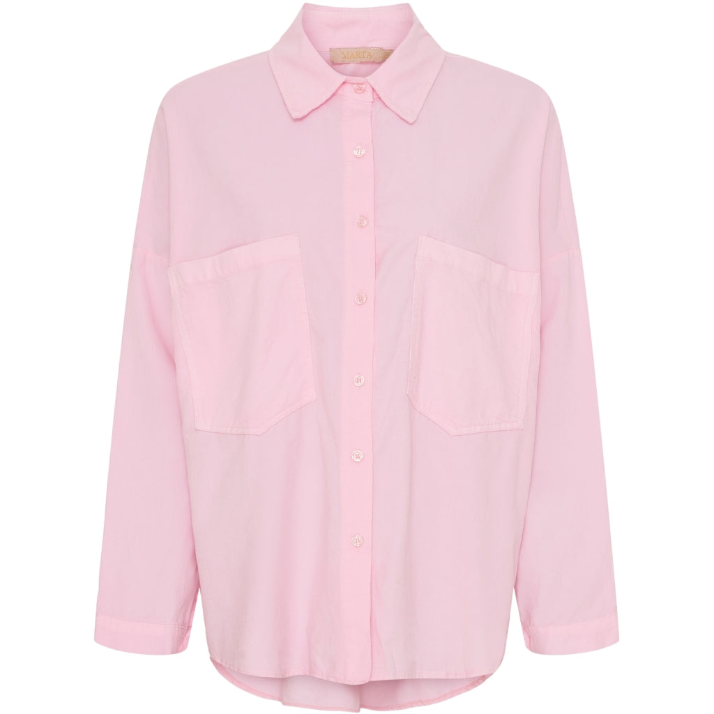 MARTA DU CHATEAU Marta du Chateau dame skjorte MdcColine 258037 Shirt Pink13-3207