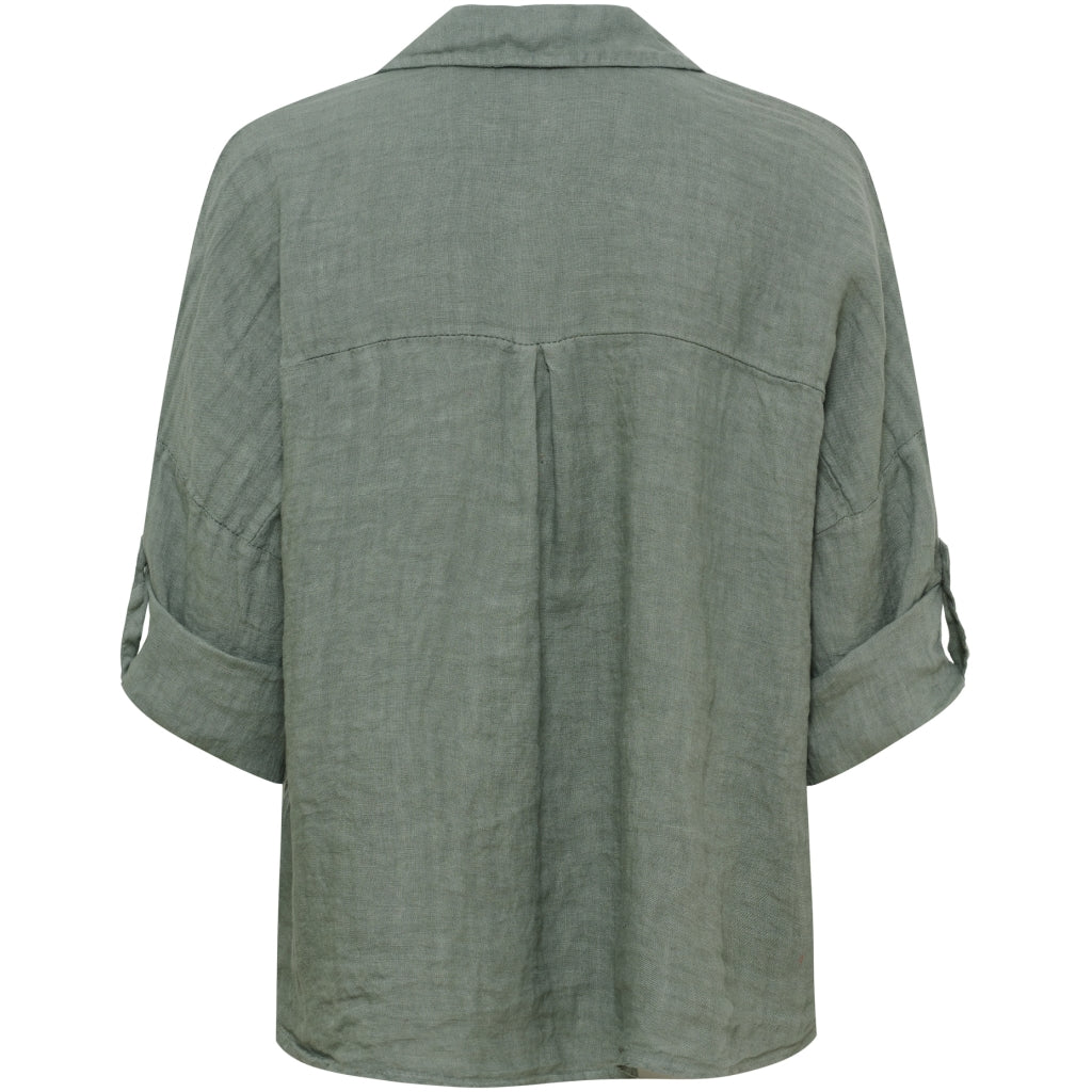 MARTA DU CHATEAU Marta du Chateau dame skjorte MdcDaira 266152 Shirt Militairy