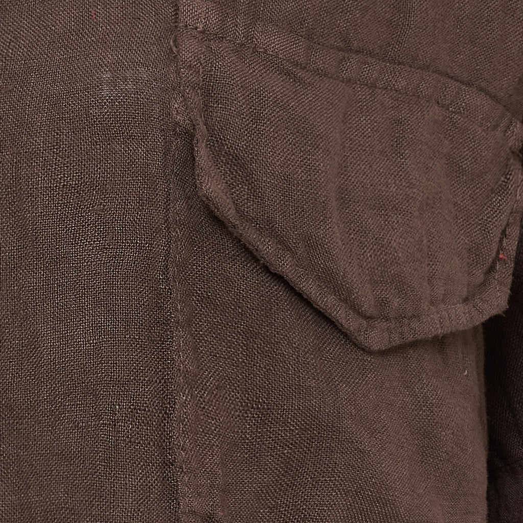 MARTA DU CHATEAU Marta du Chateau dame skjorte MdcDaira 266152 Shirt Mocha93913