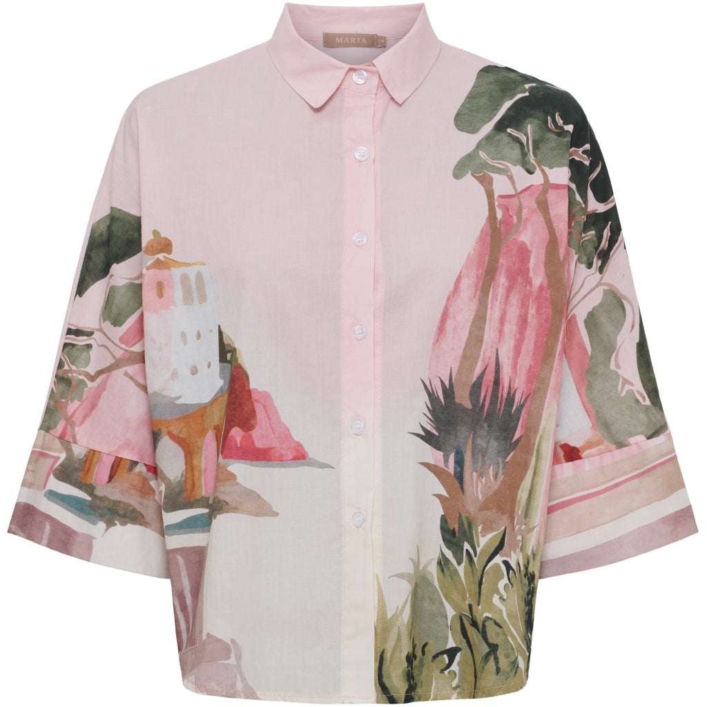 MARTA DU CHATEAU Marta du Chateau dame skjorte MdcJarlene 268386/1 Shirt Pink