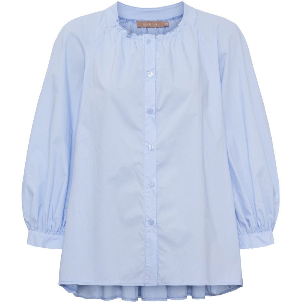 MARTA DU CHATEAU Marta du Chateau dame skjorte MdcJoelle 268191 Shirt LightBlue14