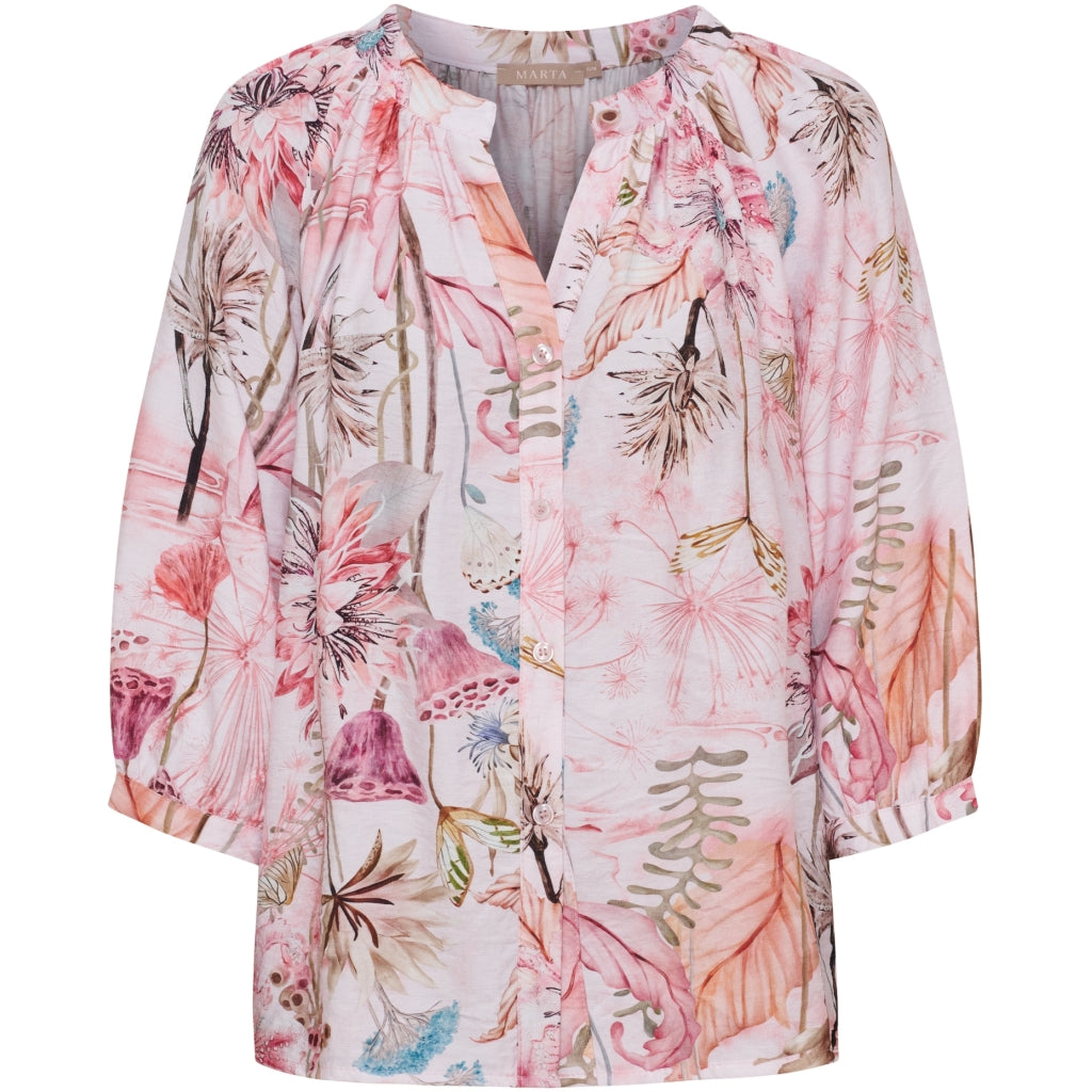 MARTA DU CHATEAU Marta du Chateau dame skjorte MdcJordan 8116 Shirt RosaXPA5021