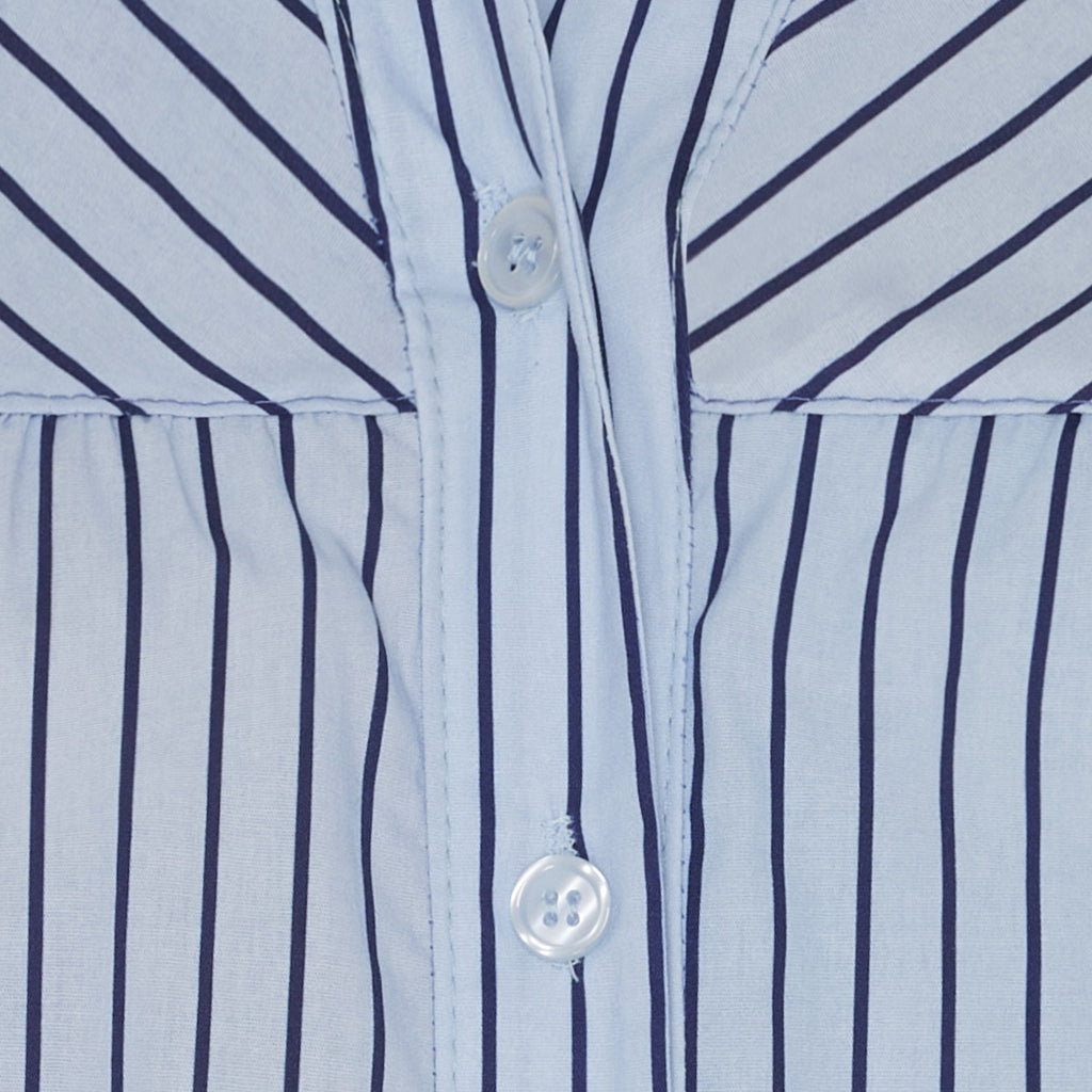 MARTA DU CHATEAU Marta du Chateau dame skjorte MdcKalina 7881 Shirt BlueScuro5888tpg
