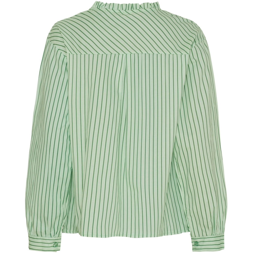 MARTA DU CHATEAU Marta du Chateau dame skjorte MdcKalina 7881 Shirt Verde5888tpg