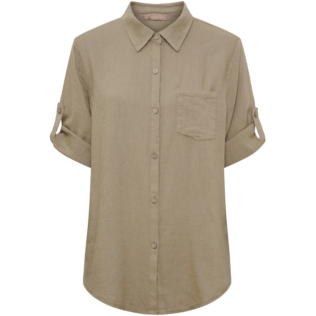 MARTA DU CHATEAU Marta du Chateau dame skjorte MdcKiara 258354 Shirt Coloniale