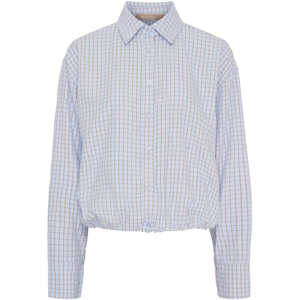 MARTA DU CHATEAU Marta du Chateau dame skjorte MdcLaerke 58771M Shirt Sky