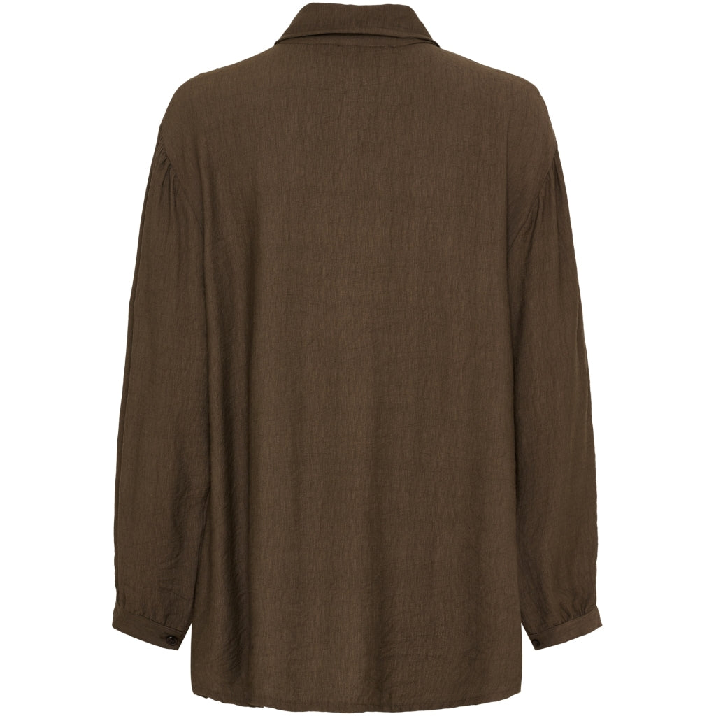 MARTA DU CHATEAU Marta du Chateau dame skjorte MdcLagoon 7546 Shirt Moro