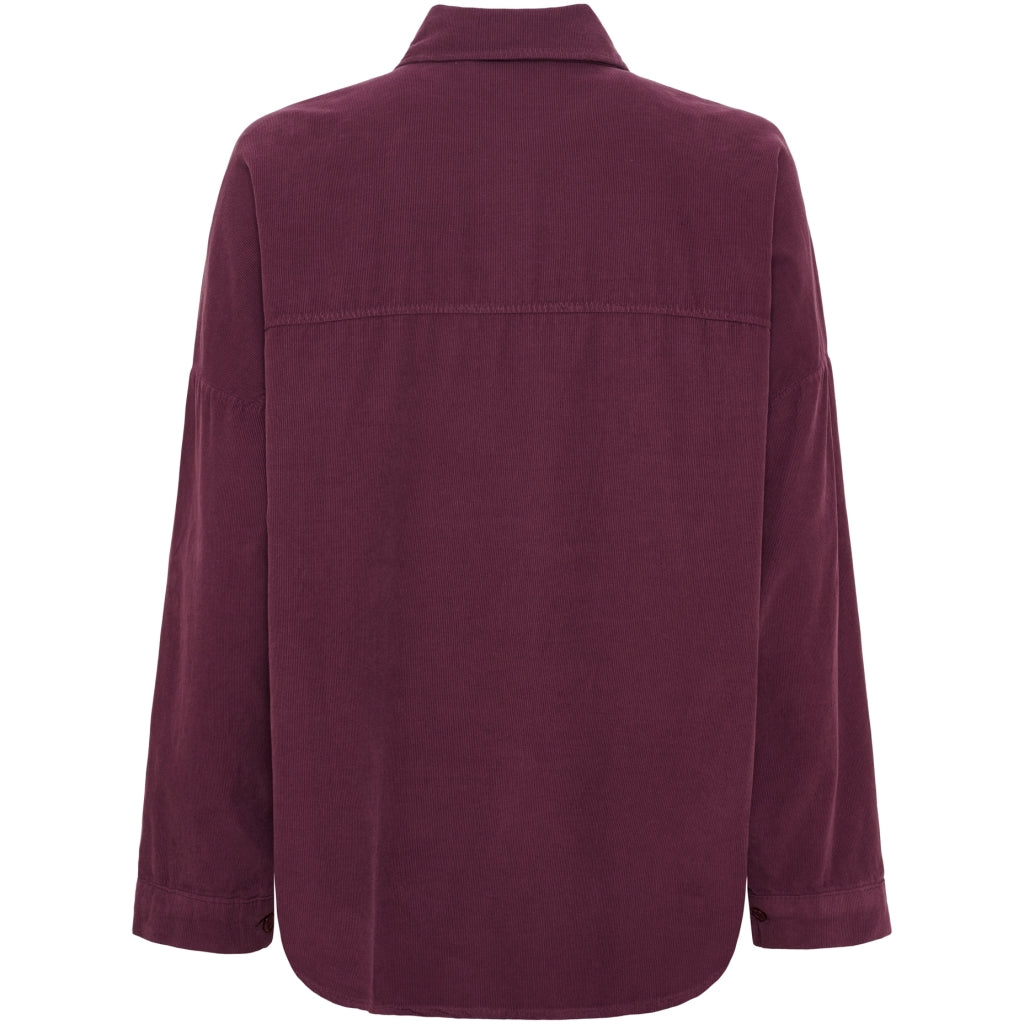 MARTA DU CHATEAU Marta du Chateau dame skjorte MdcMaelys 258037V Shirt Bourgogne78003