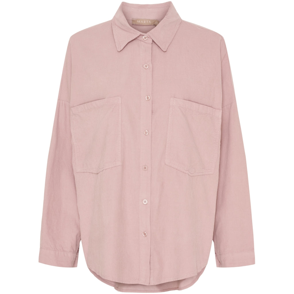 MARTA DU CHATEAU Marta du Chateau dame skjorte MdcMaelys 258037V Shirt RosaAntique2017