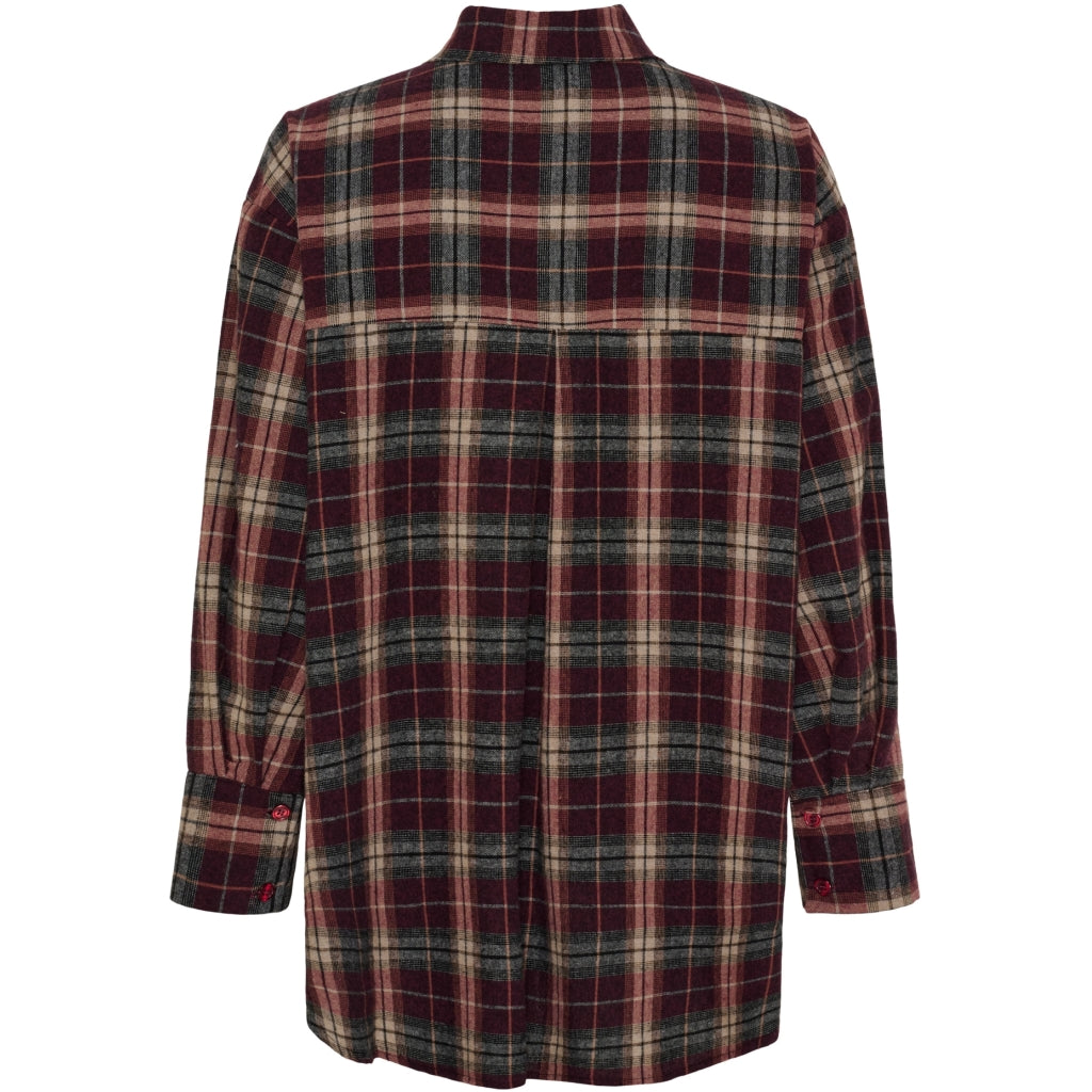 MARTA DU CHATEAU Marta du Chateau dame skjorte MdcOrlanda 7497 Shirt Bordeaux4