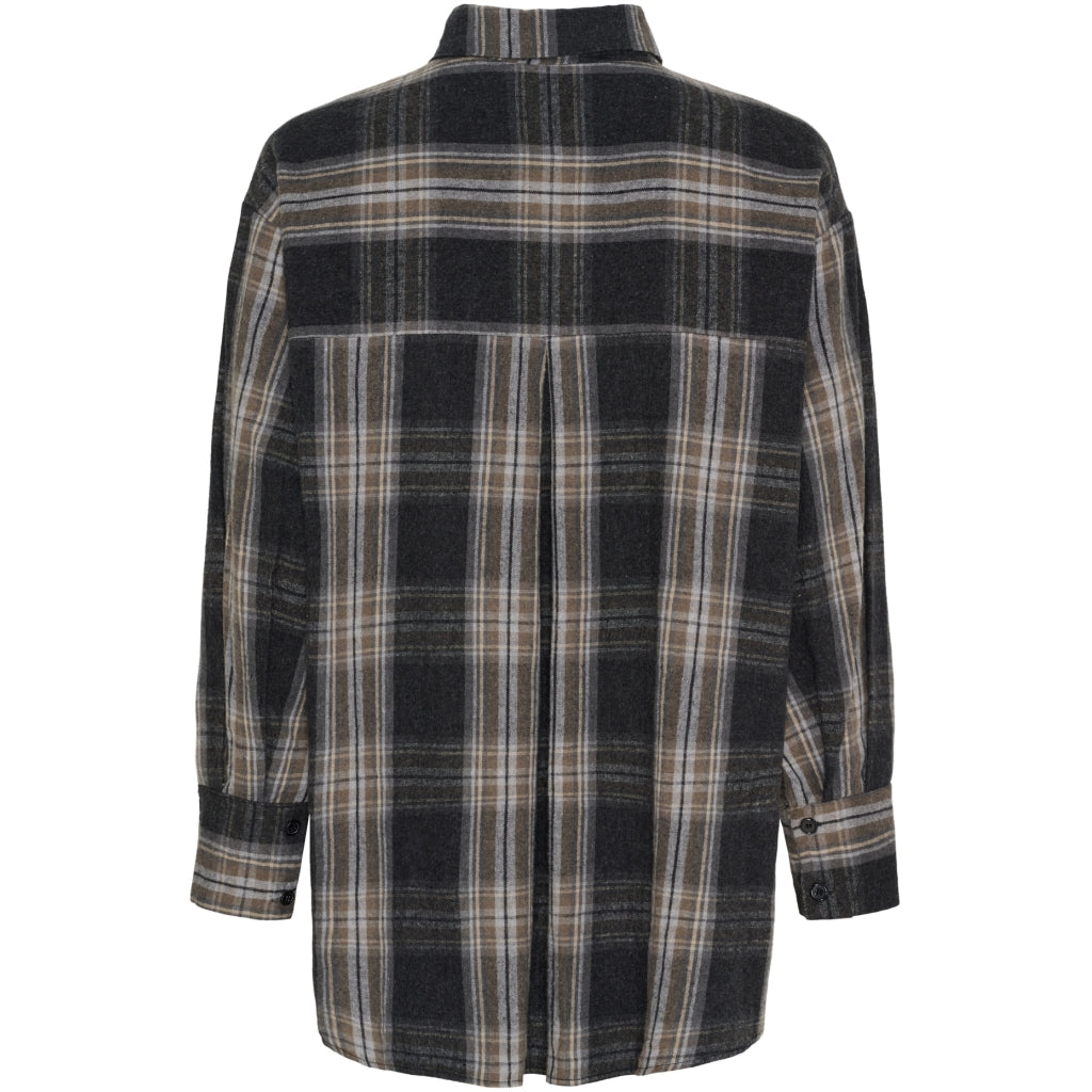 MARTA DU CHATEAU Marta du Chateau dame skjorte MdcOrlanda 7497 Shirt Grey79231