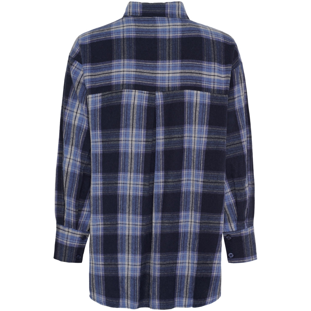MARTA DU CHATEAU Marta du Chateau dame skjorte MdcOrlanda 7497 Shirt Navy79236