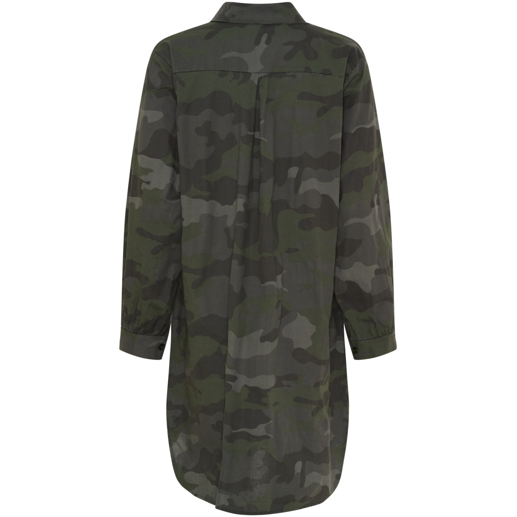 MARTA DU CHATEAU Marta du Chateau dame skjorte MdcPearl 7467 Shirt Camo