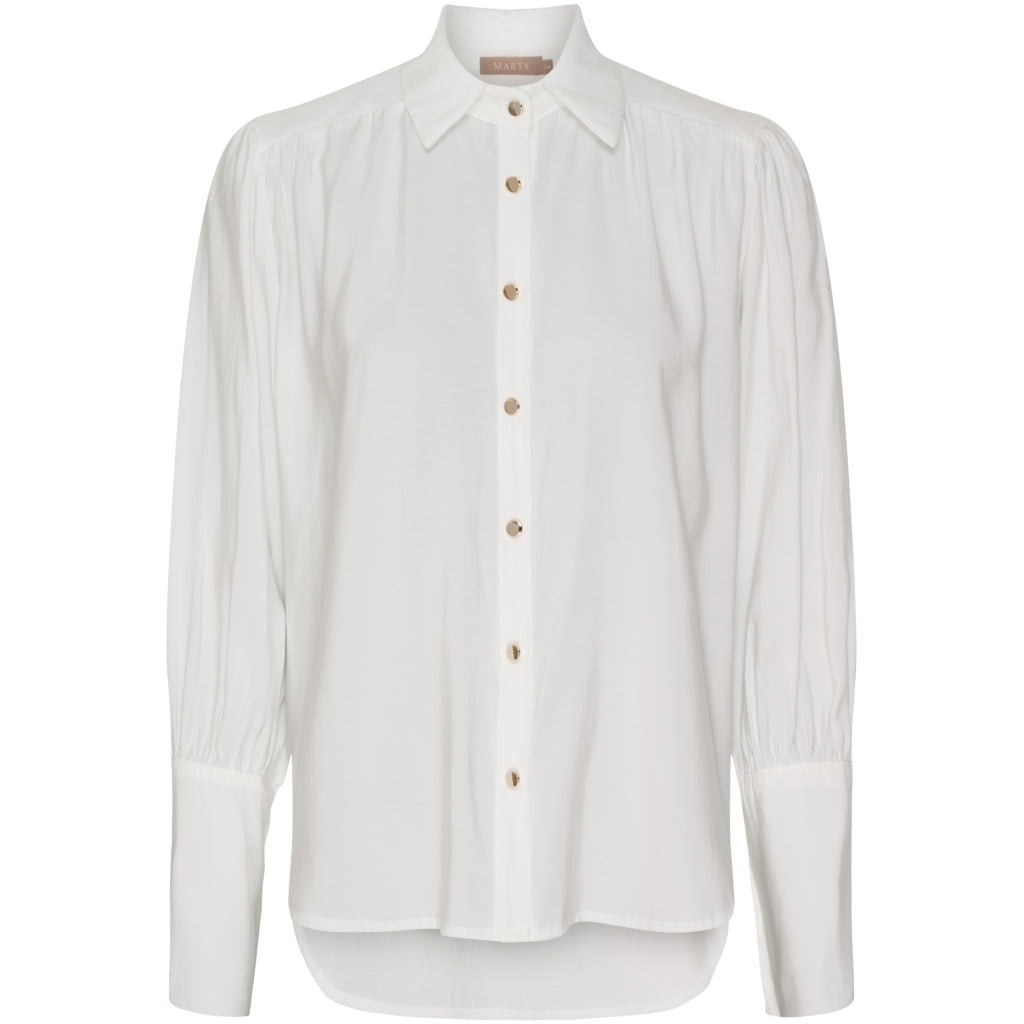 MARTA DU CHATEAU Marta du Chateau dame skjorte MdcRhea 58725 Shirt Offwhite76