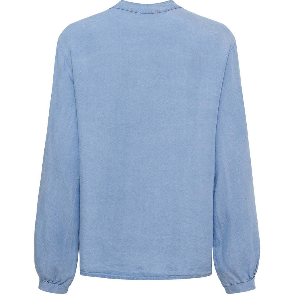 MARTA DU CHATEAU Marta du Chateau dame skjorte MdcRosina SW68139 Shirt Light blue