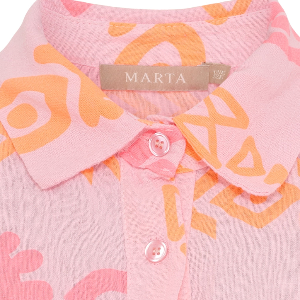 MARTA DU CHATEAU Marta du Chateau dame skjorte MdcVirginia 7345 Shirt Baby Print