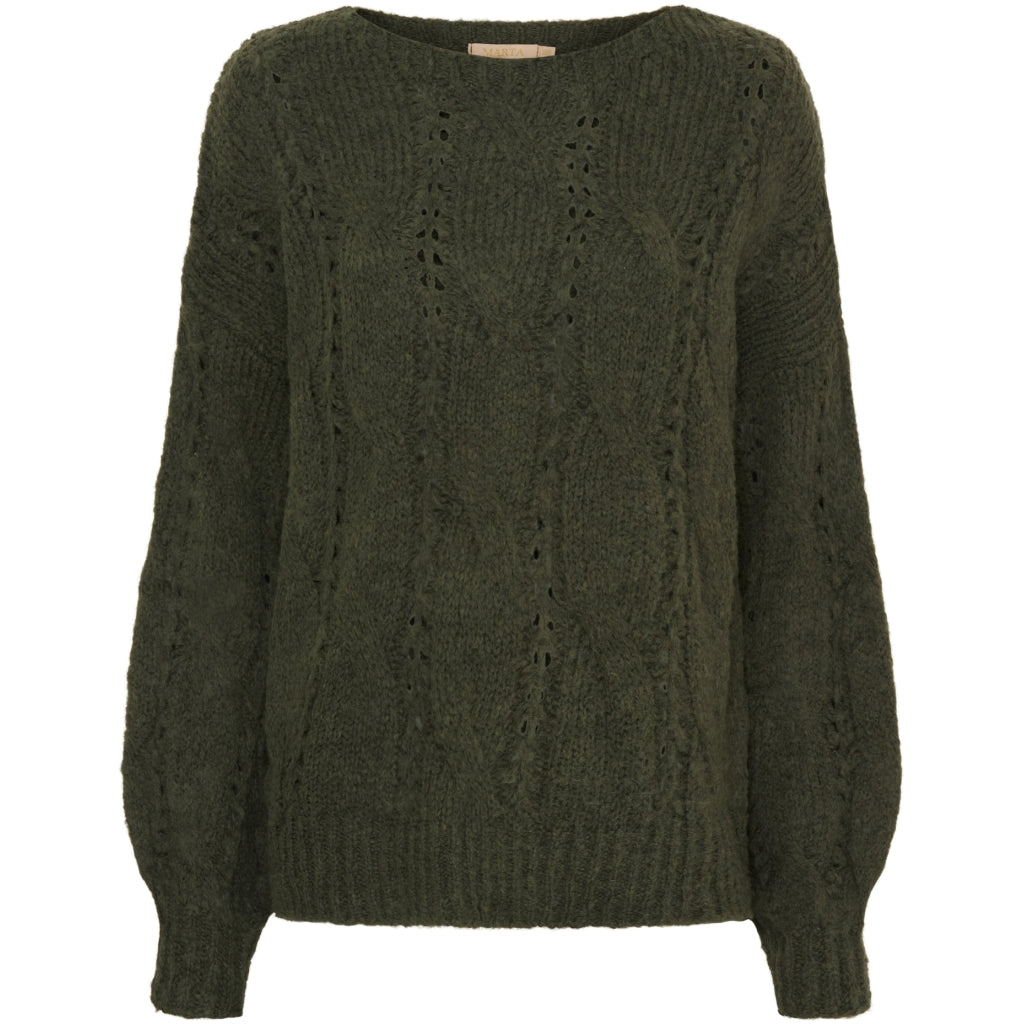 MARTA DU CHATEAU Marta du Chateau dame strik 20958 Knit Military0027