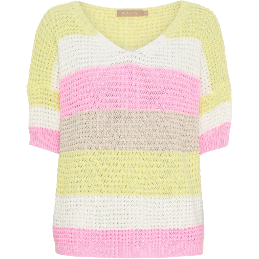 MARTA DU CHATEAU Marta du Chateau dame strik MdcAdela 8075 Knit Giallo
