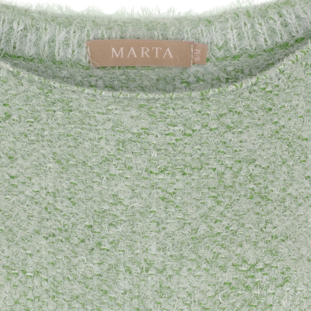 MARTA DU CHATEAU Marta du Chateau dame strik MdcAnouk 8038 Knit Green