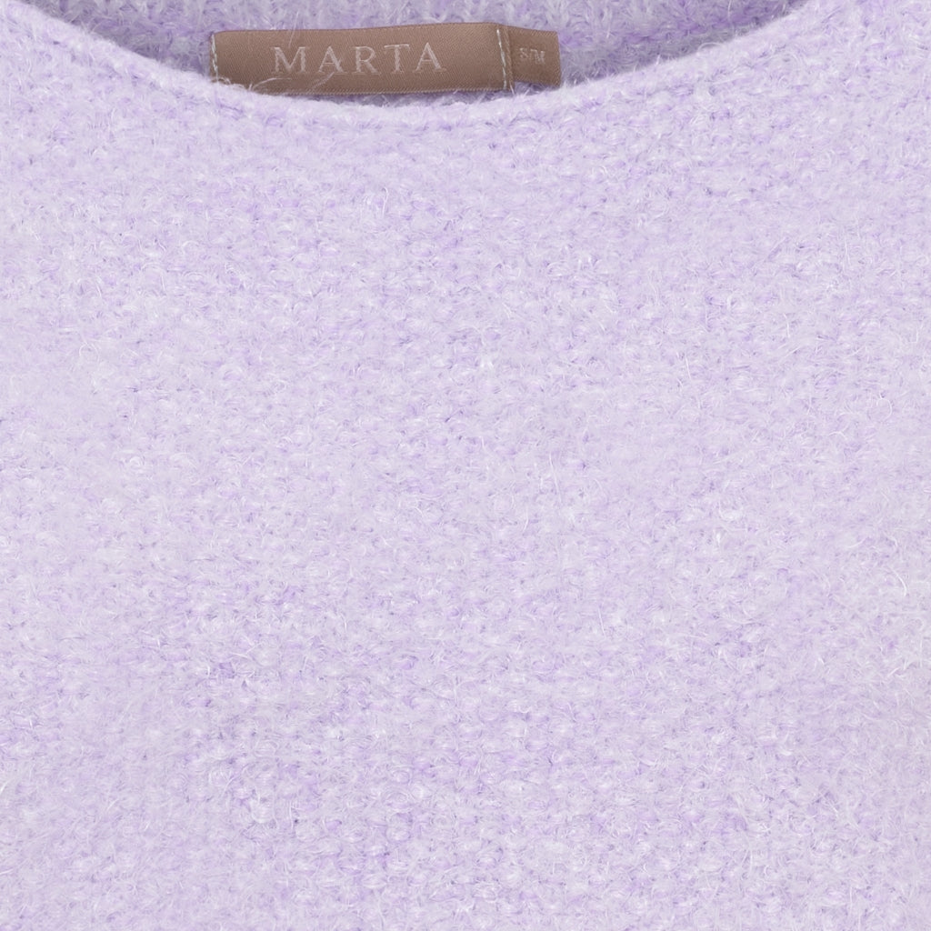 MARTA DU CHATEAU Marta du Chateau dame strik MdcAnouk 8038 Knit Lilac