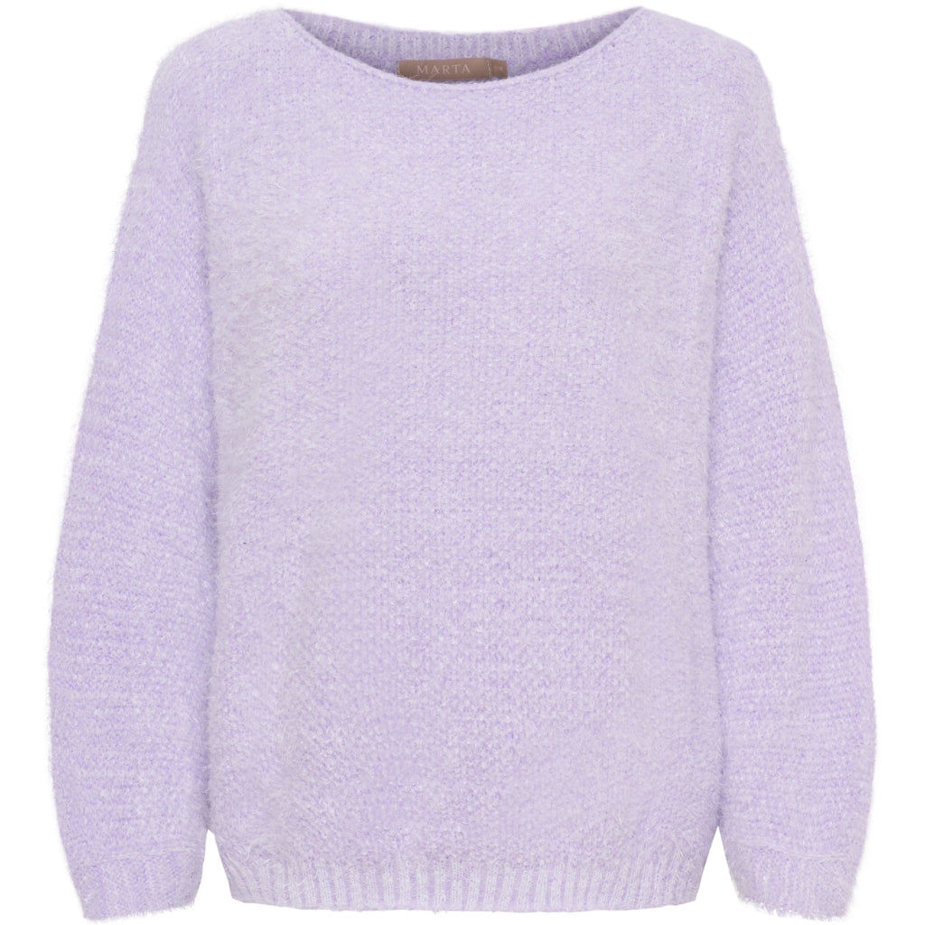 MARTA DU CHATEAU Marta du Chateau dame strik MdcAnouk 8038 Knit Lilac