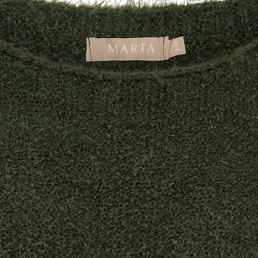 MARTA DU CHATEAU Marta du Chateau dame strik MdcAnouk 8038 Knit Military
