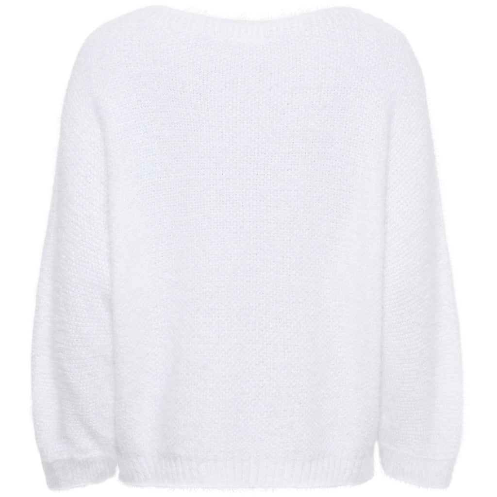 MARTA DU CHATEAU Marta du Chateau dame strik MdcAnouk 8038 Knit Optical White
