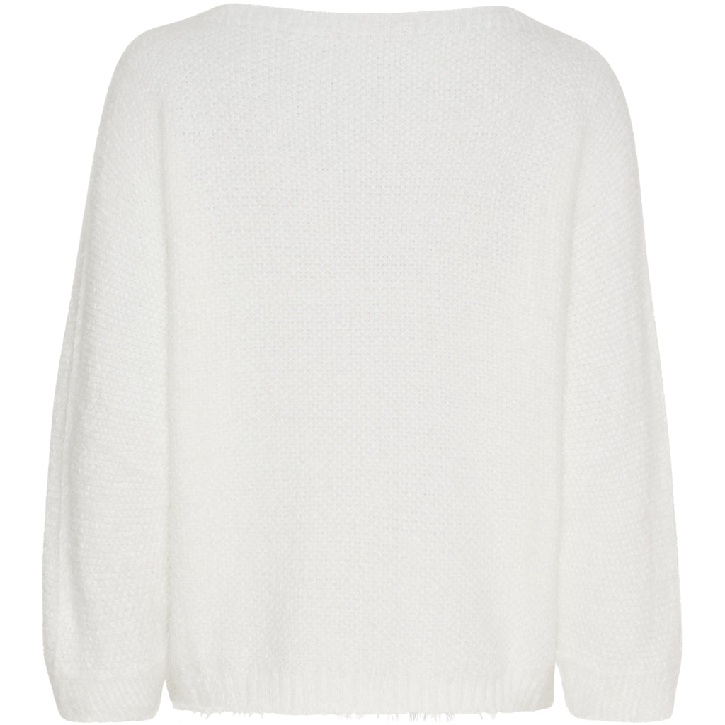 MARTA DU CHATEAU Marta du Chateau dame strik MdcAnouk 8038 Knit White