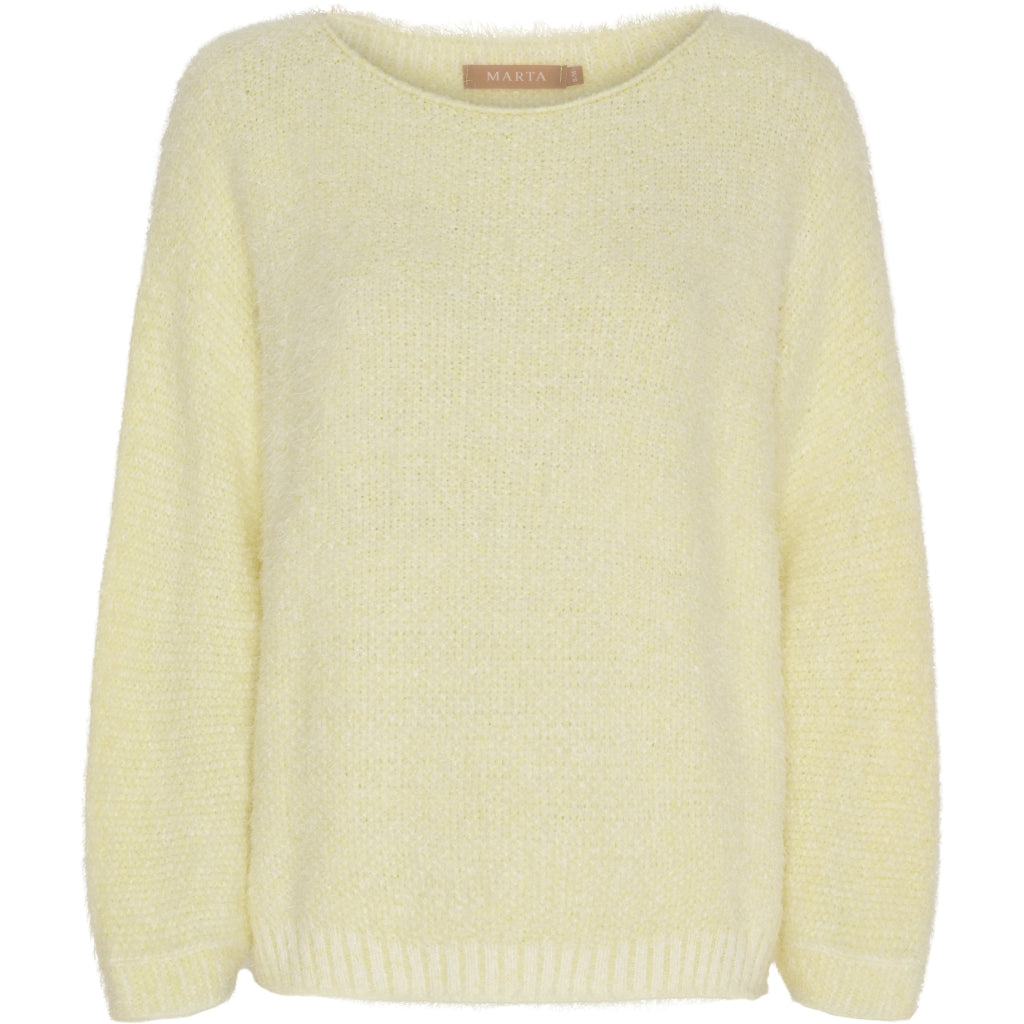 MARTA DU CHATEAU Marta du Chateau dame strik MdcAnouk 8038 Knit Yellow