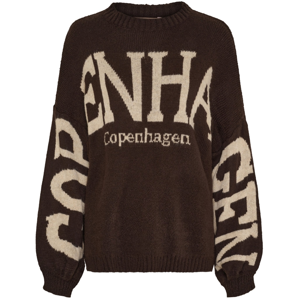 MARTA DU CHATEAU Marta du Chateau dame strik MdcAria 8111 Knit Moro/Fango