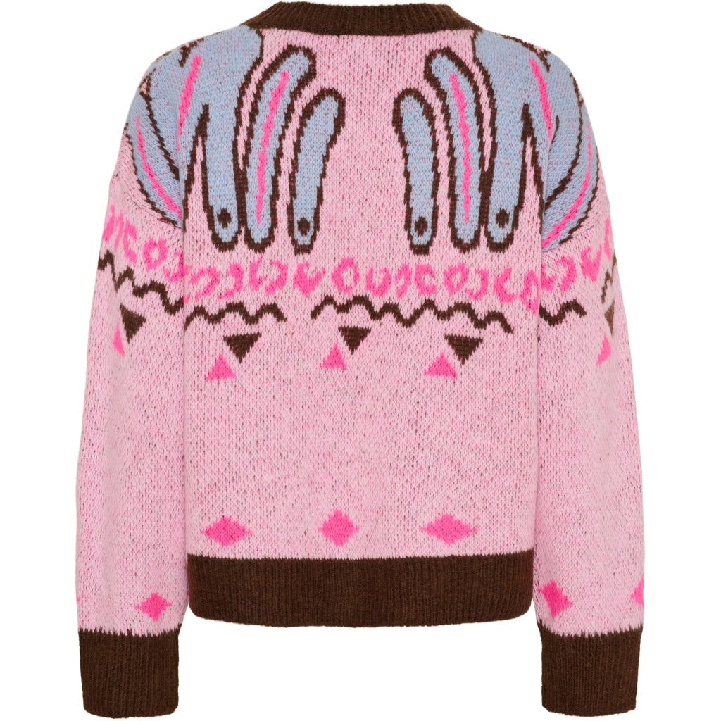 MARTA DU CHATEAU Marta du Chateau dame strik MdcBilla 8153 Knit Pink