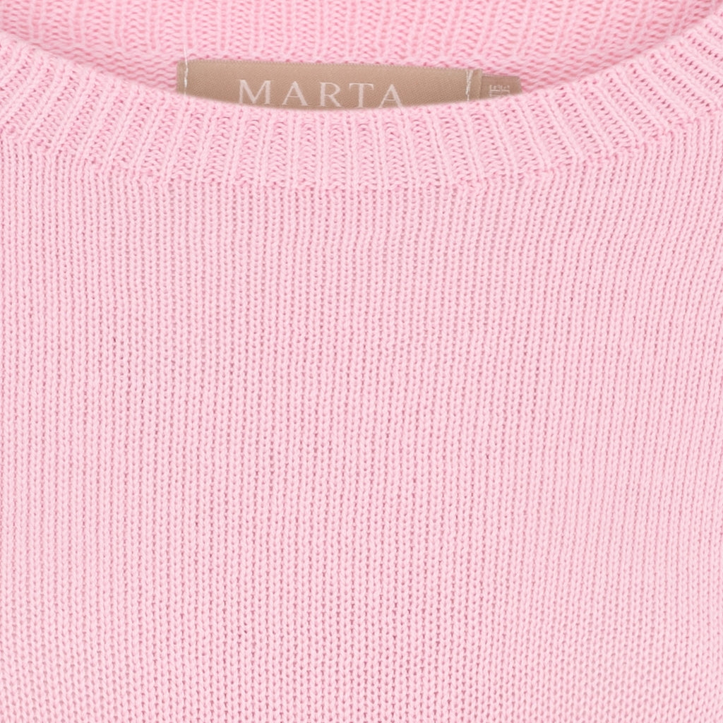 MARTA DU CHATEAU Marta du Chateau dame strik MdcBlanca 707C Knit BabyPink3870