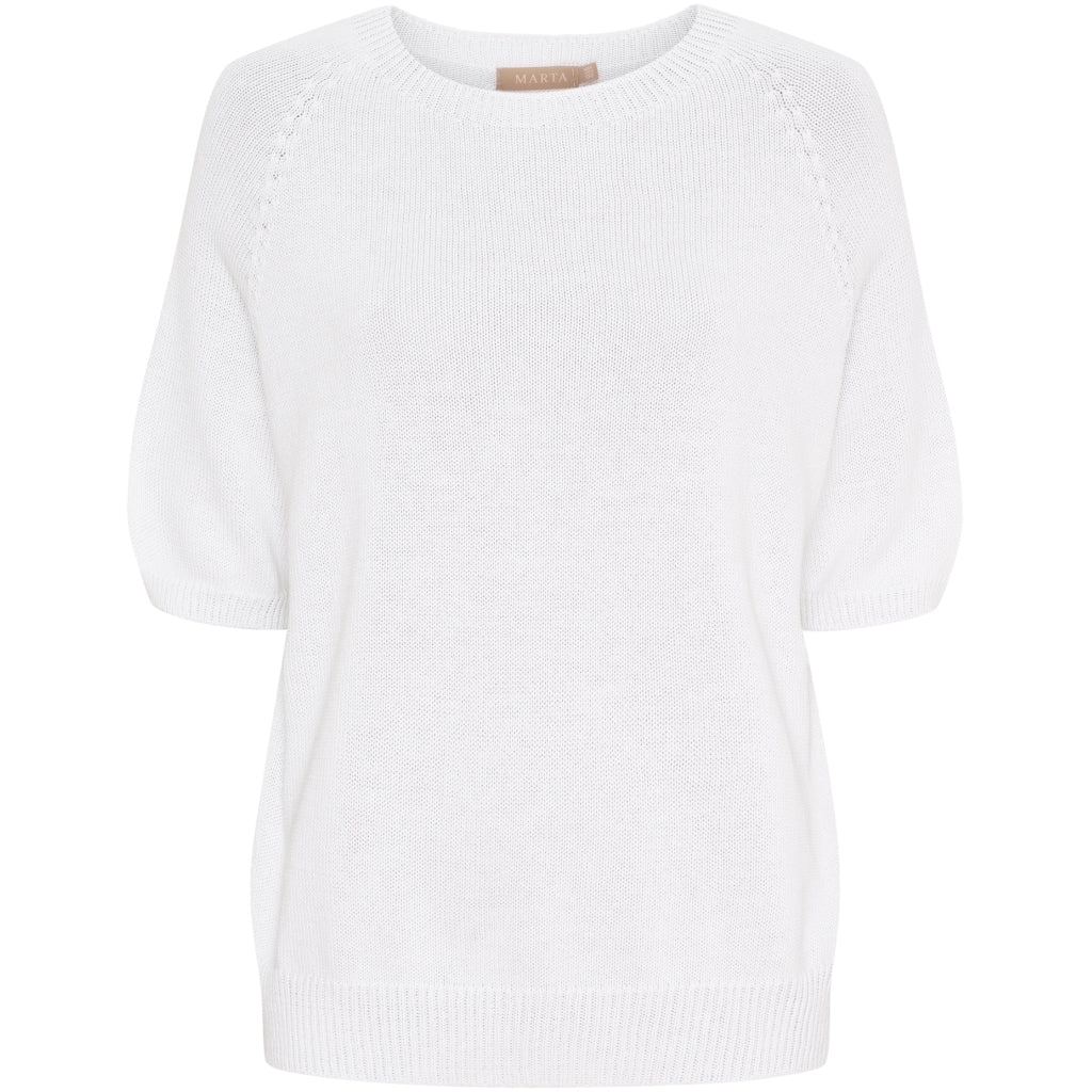 MARTA DU CHATEAU Marta du Chateau dame strik MdcBlanca 707C Knit White