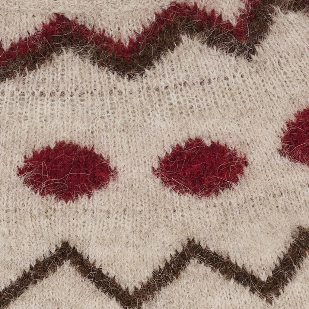 MARTA DU CHATEAU Marta du Chateau dame strik MdcBranda 8152 Knit Camel9504