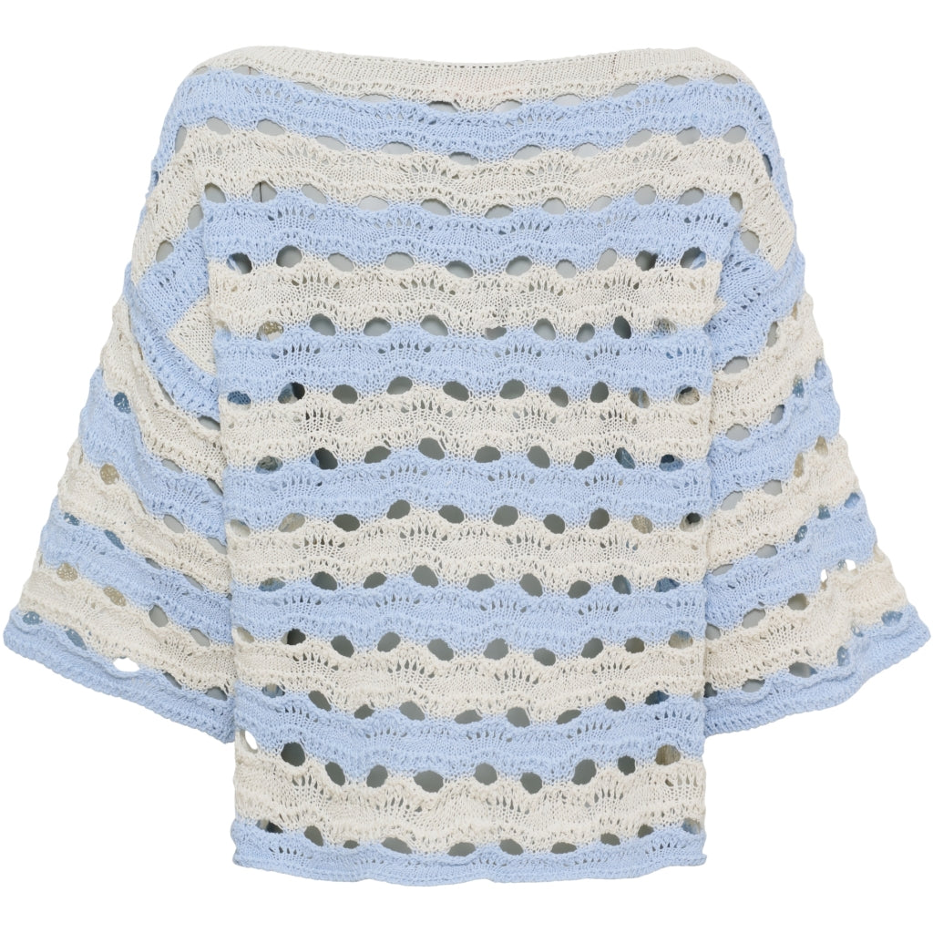 MARTA DU CHATEAU Marta du Chateau dame strik MdcBrandy KN8135 Knit Sky