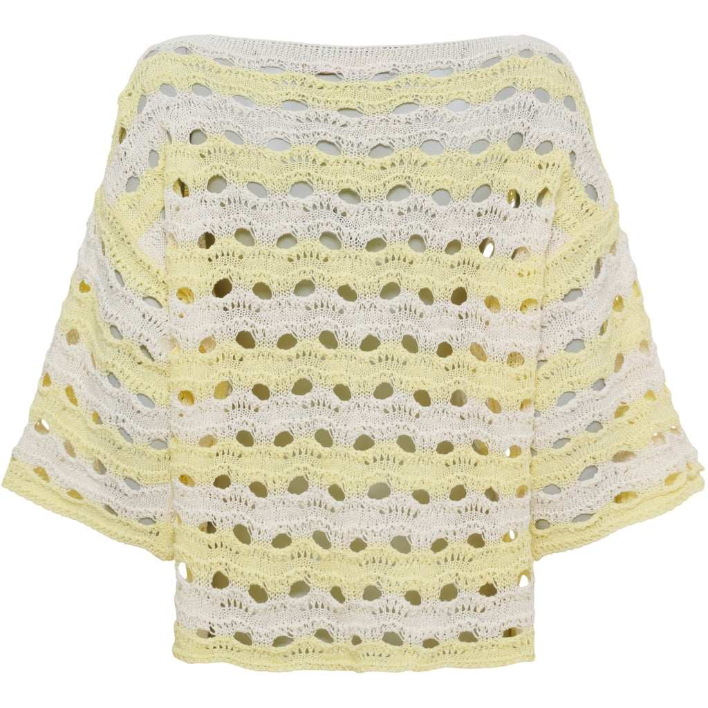 MARTA DU CHATEAU Marta du Chateau dame strik MdcBrandy KN8135 Knit Yellow