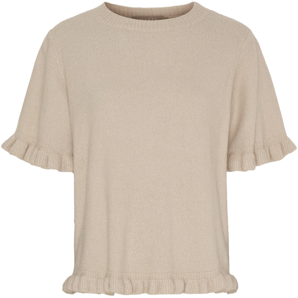 MARTA DU CHATEAU Marta du Chateau dame strik MdcBriala KN8129 Knit Beige2488