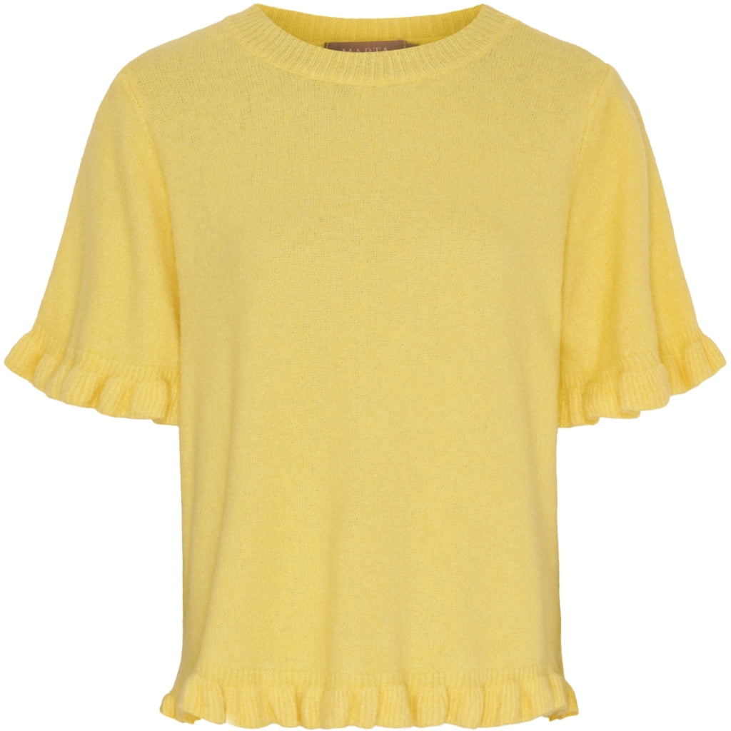MARTA DU CHATEAU Marta du Chateau dame strik MdcBriala KN8129 Knit Yellow