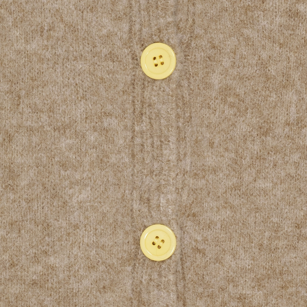 MARTA DU CHATEAU Marta du Chateau dame strik MdcCalla KNA052 Knit Fango/YellowW057