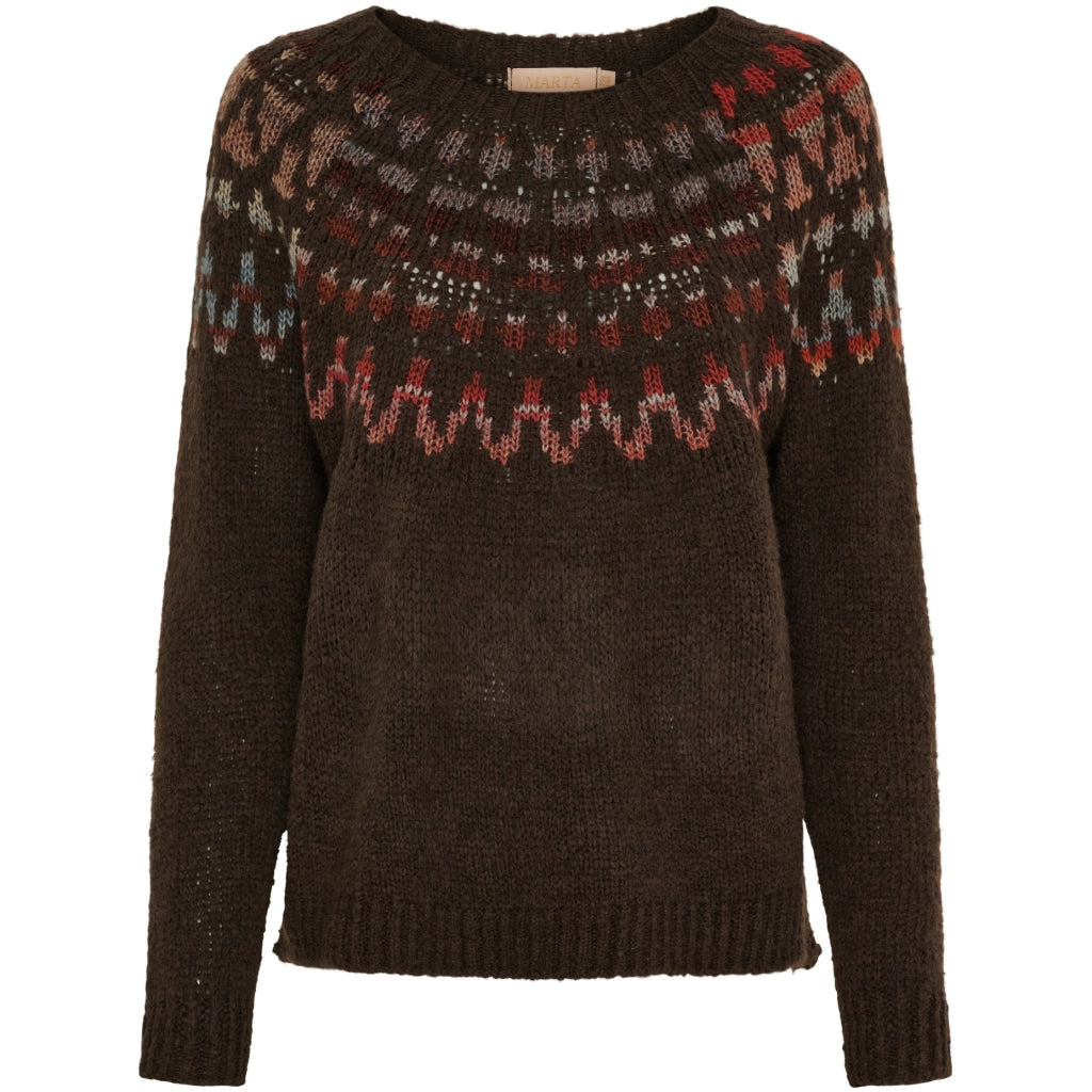 MARTA DU CHATEAU Marta du Chateau dame strik MdcCamellia 25540 Knit Moro33936