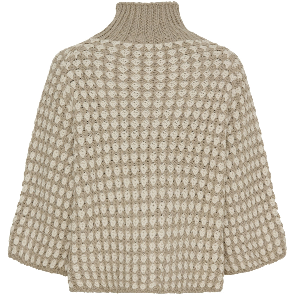 MARTA DU CHATEAU Marta du Chateau dame strik MdcClementine 23824 Knit Beige/Calce