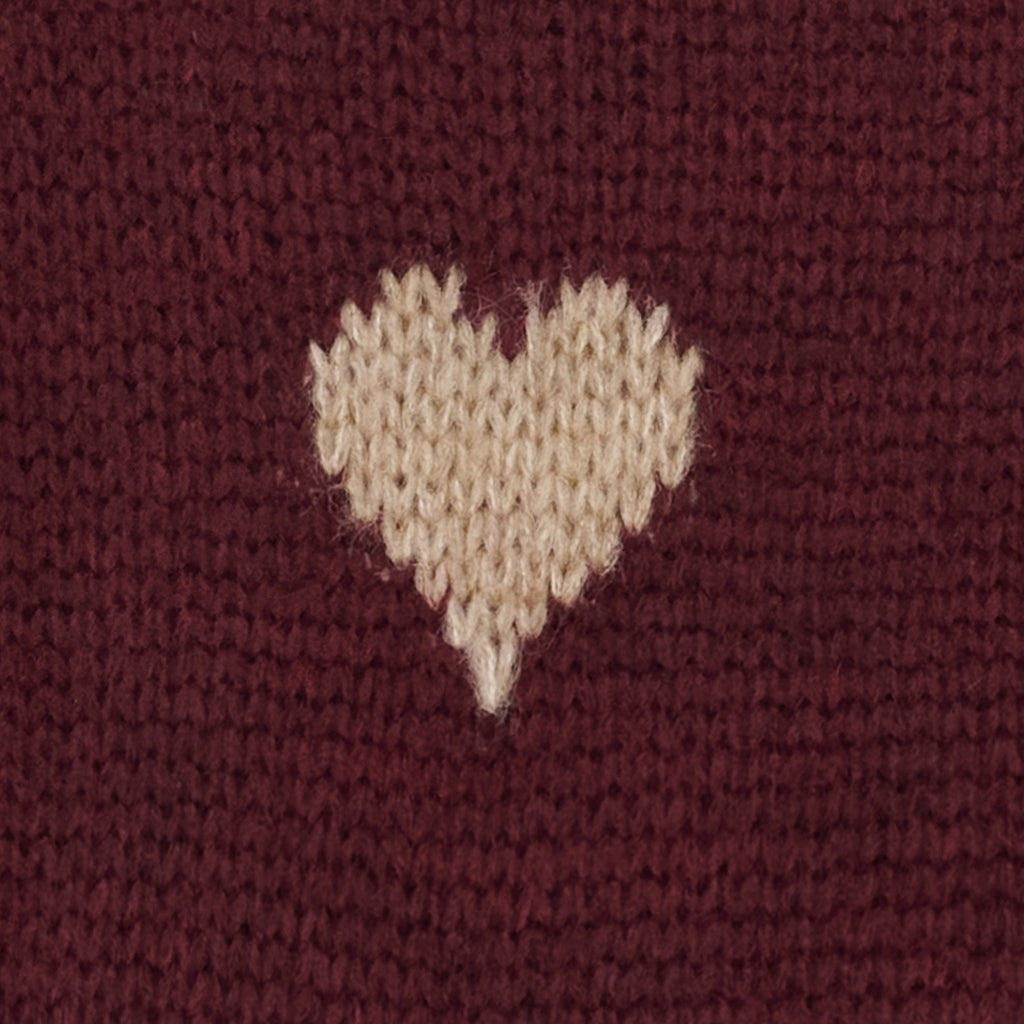 MARTA DU CHATEAU Marta du Chateau dame strik MdcClover 9582 Knit Bordeaux