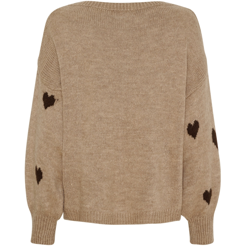 MARTA DU CHATEAU Marta du Chateau dame strik MdcClover 9582 Knit Fango